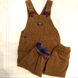 Oshkosh corduroy overalls